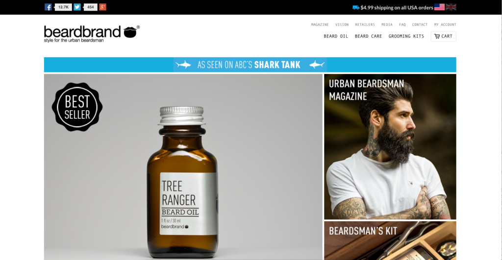 Beardbrand beard care store