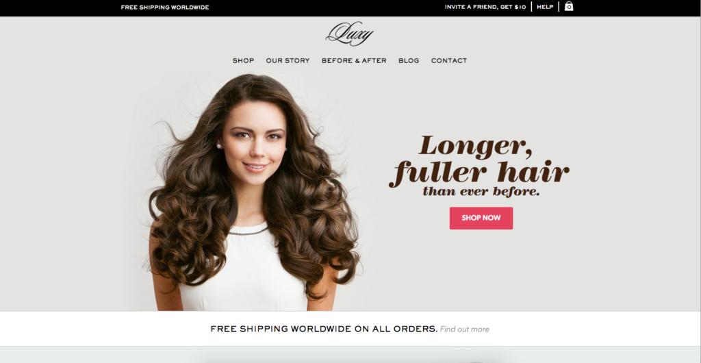 luxy hair extensions store