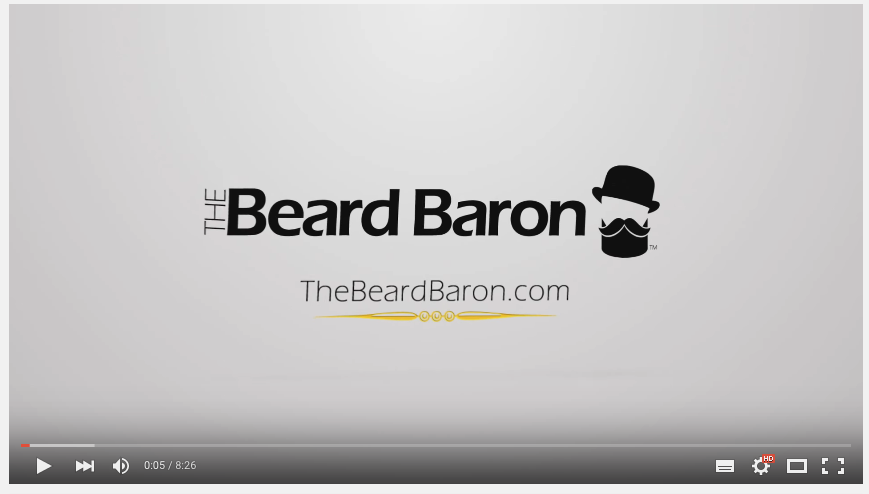 The Beard Baron video intro