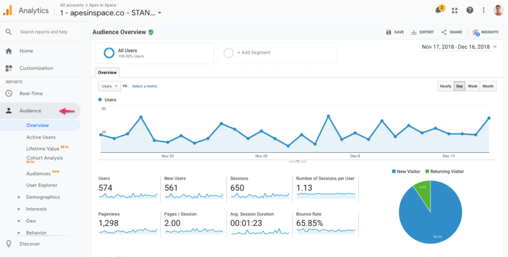 google-analytics-audience-overview-report