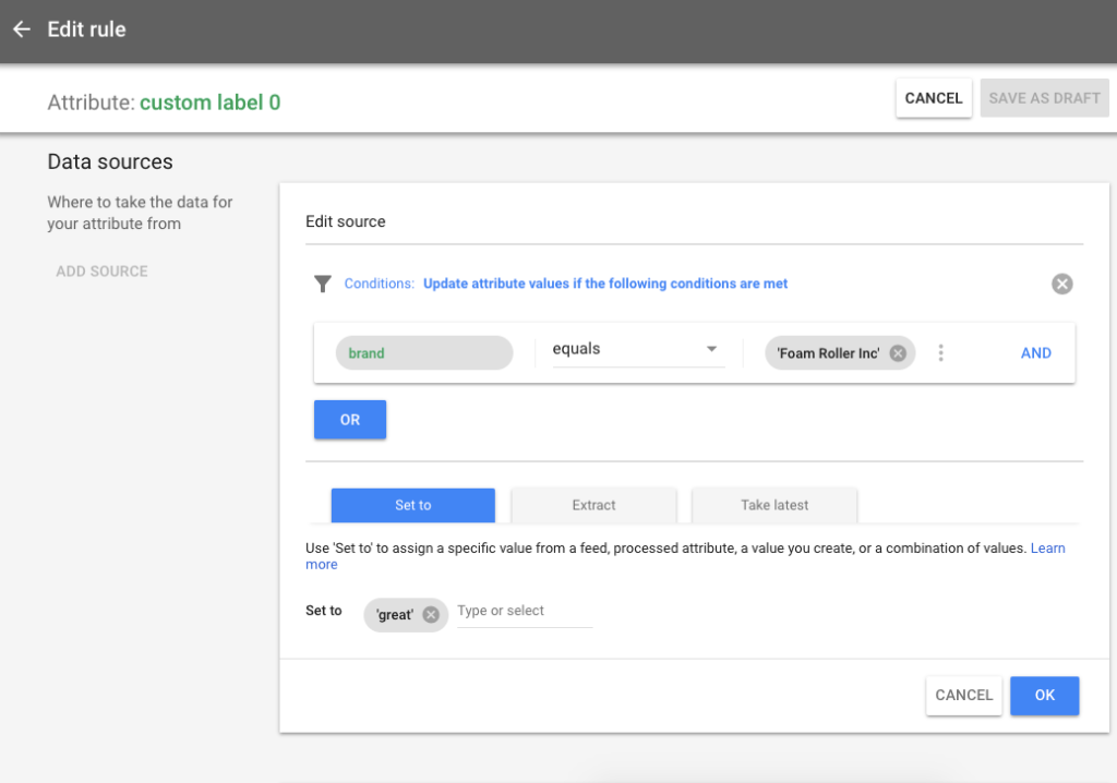 google-merchant-center-creating-feed-rule-custom-labels