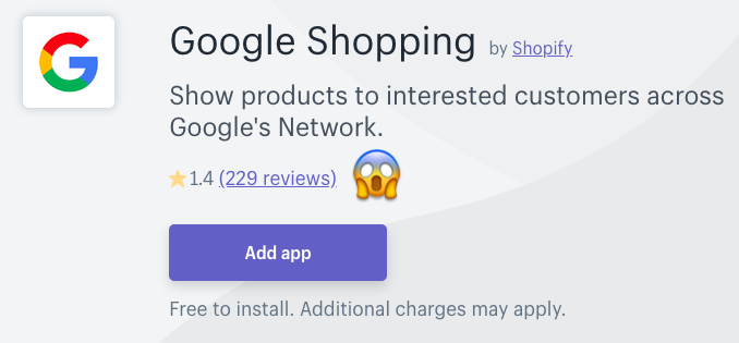 best shopify google shopping app