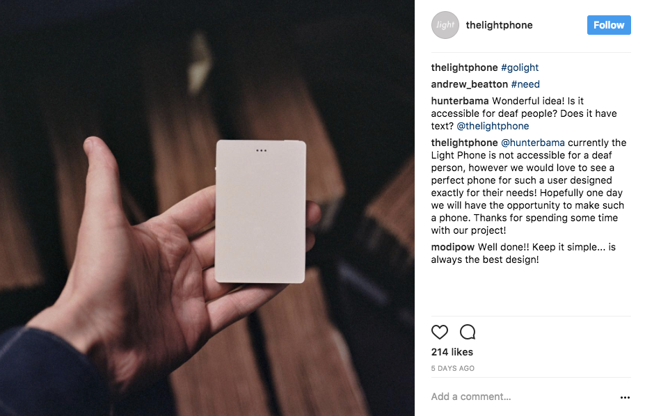 the light phone