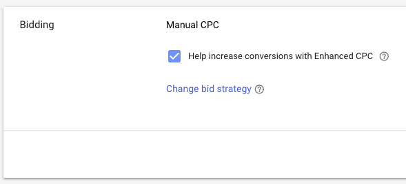google shopping enhanced CPC