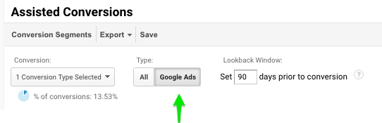 google-analytics-assisted-conversion-report-example-google-ads