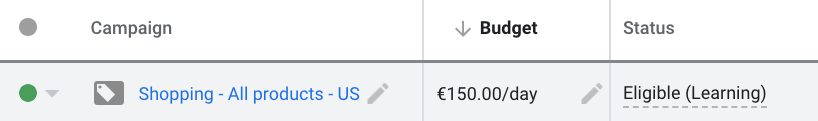 google-ads-automated-bidding-strategy-eligible-learning-campaign-status