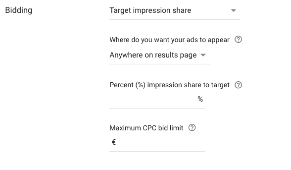 google-ads-bidding-target-impression-share