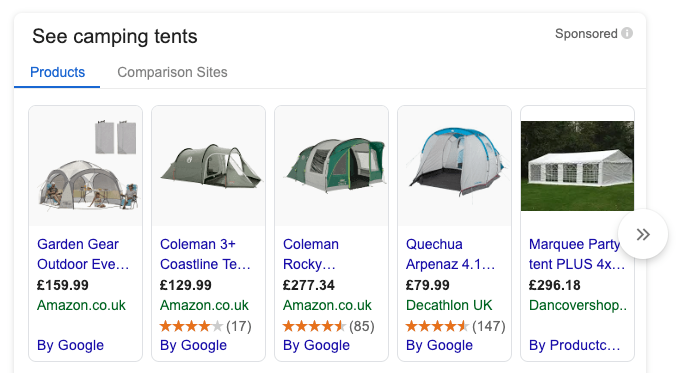 google-shopping-normal-search-results