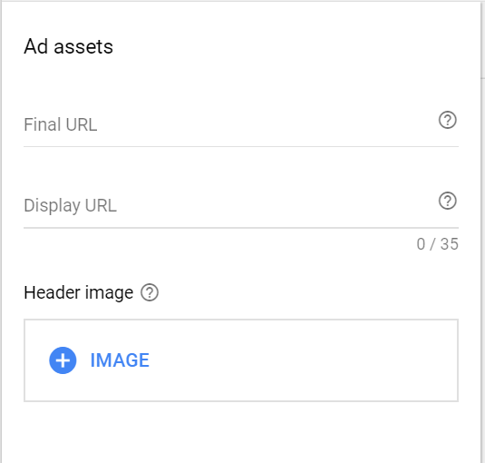 google ads showcase shopping ads ad creation