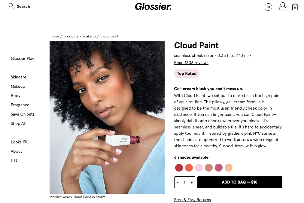 glossier marketing case study