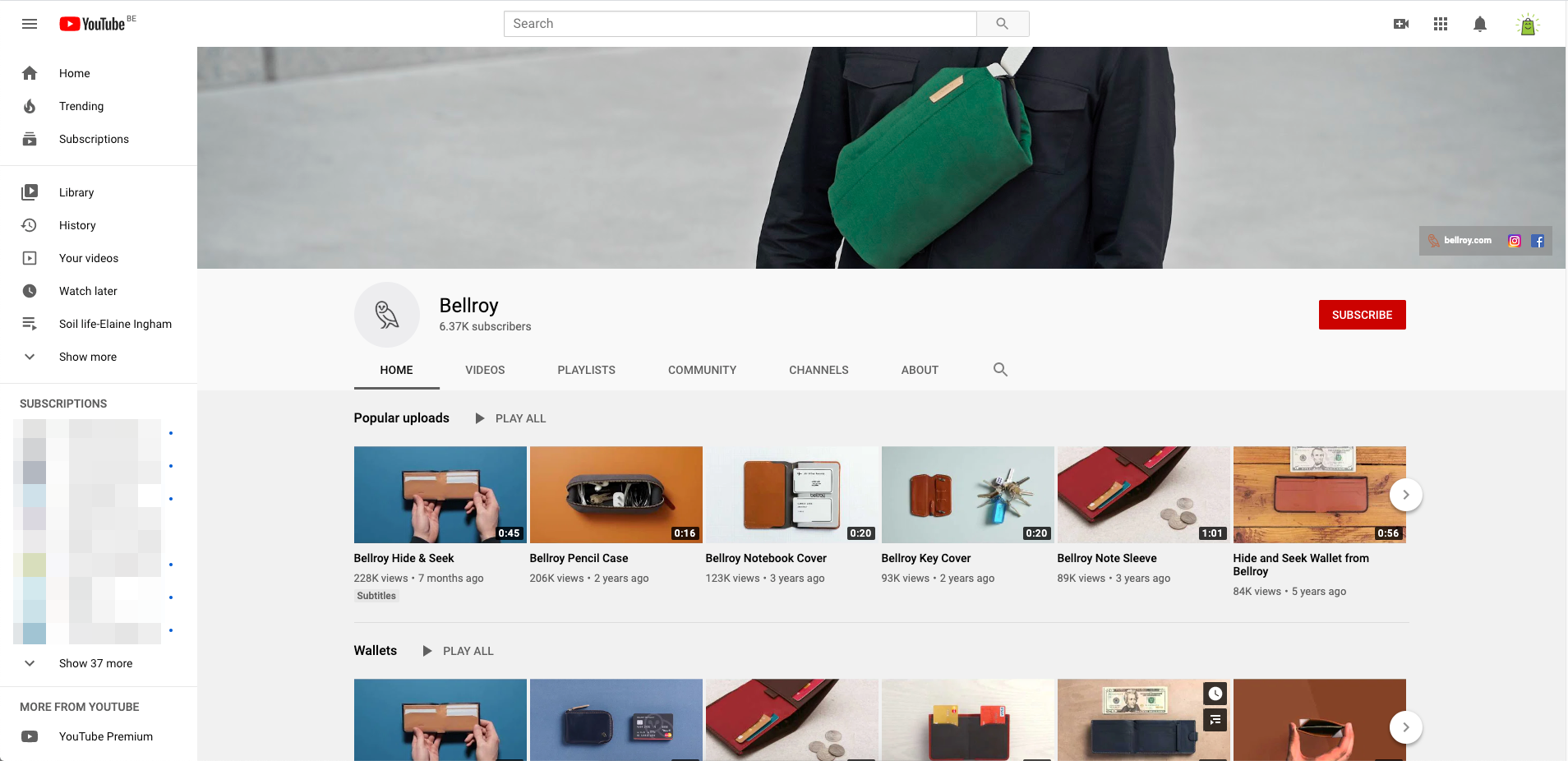 bellroy-youtube-channel