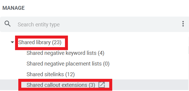 google-ads-editor-callout-extenions