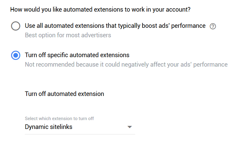turn-off-automated-extensions