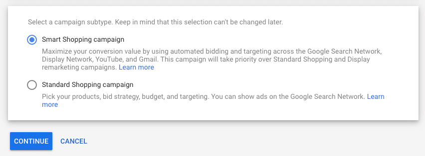 google-smart-shopping-campaign-subtype