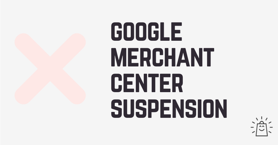 blog banner google merchant center account suspended