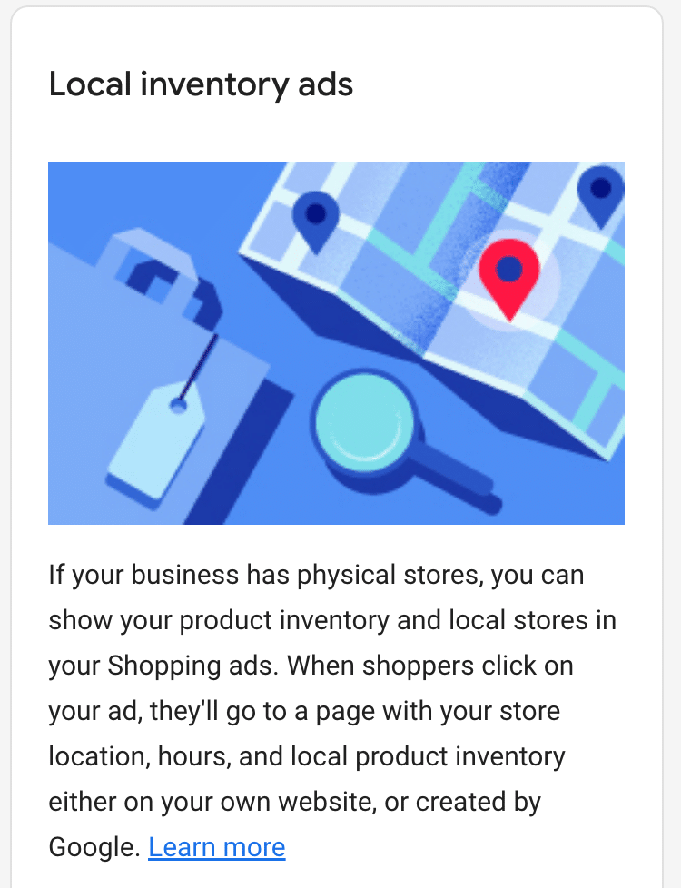 google local inventory ads