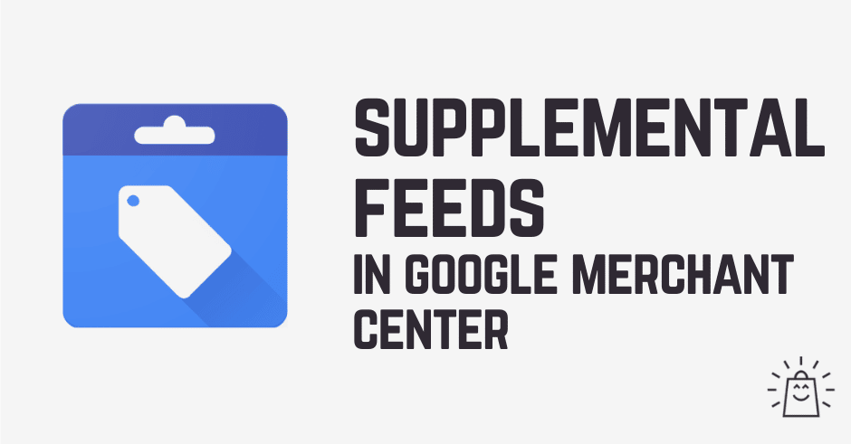 blog banner google merchant center supplemental feeds