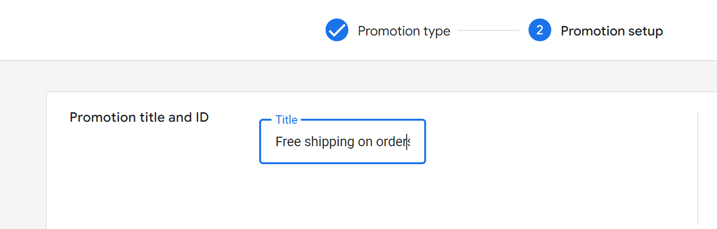 google merchant promotion title rules