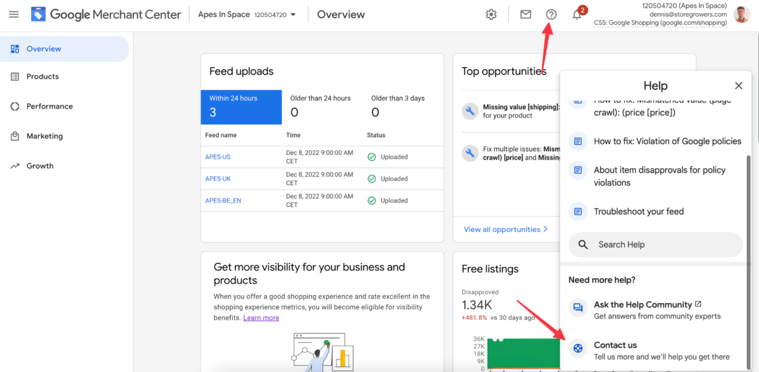 Top 4 Options To Get Google Merchant Center Support (2025) - Store Growers