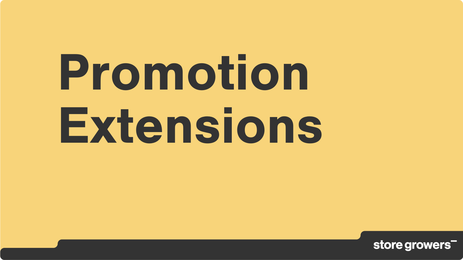 Promotion Extensions Leverage Discounts In Google Ads Store Growers